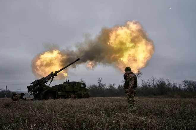 Russia Fires over Ukraine