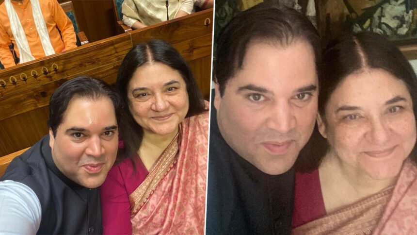 Varun Gandhi Shares Selfies