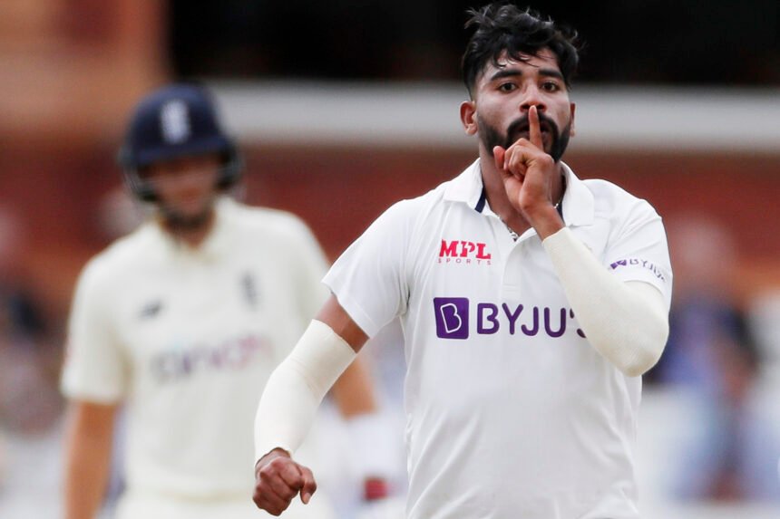 Mohammed Siraj Faces Off