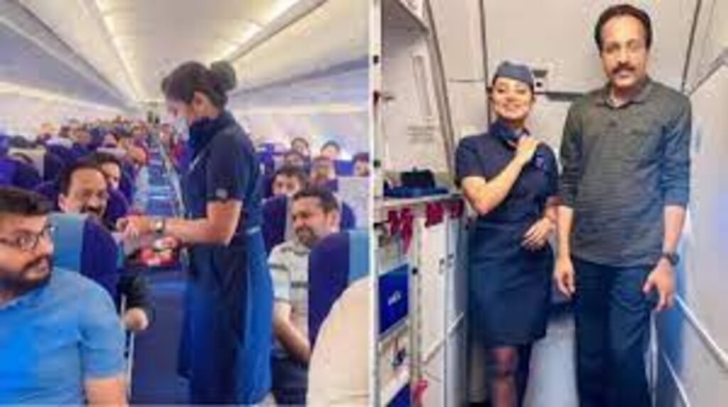 ISRO Chief S Somanath Receives Warm Welcome From IndiGo Staff and Passengers