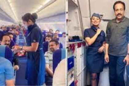 ISRO Chief S Somanath Receives Warm Welcome From IndiGo Staff and Passengers