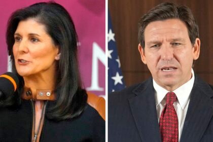 Nikki Haley and Ron DeSantis