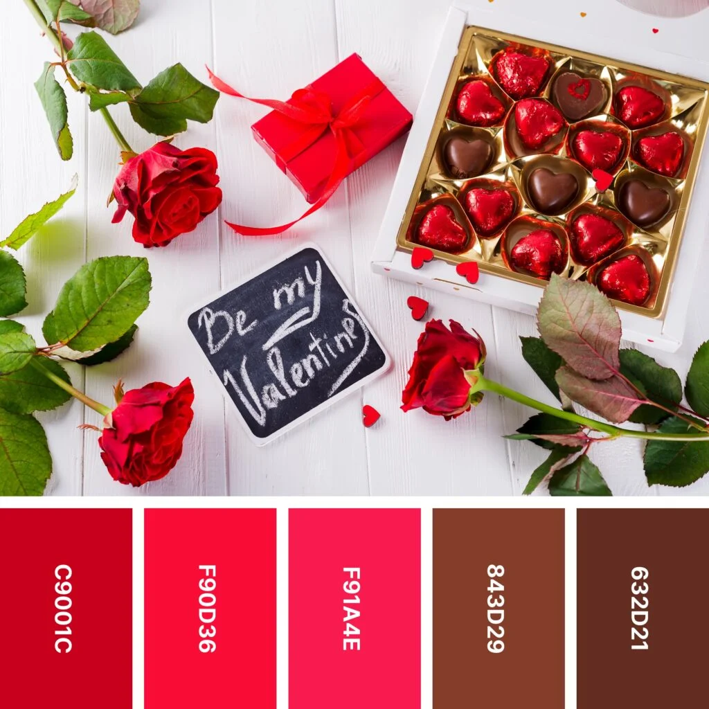 Romantic Interior Design: Top Color Palettes for Valentine's Day 2024 ...