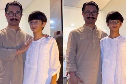 Aamir Khan with son