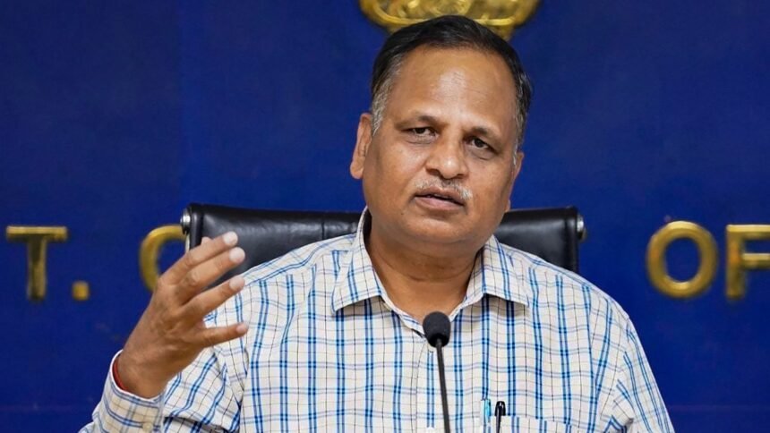 Delhi Ex-Minister Satyendar Jain